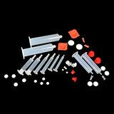 Empty Disposable Gravity Flow Columns, Fritted, 30 mL, with 20 µm frits