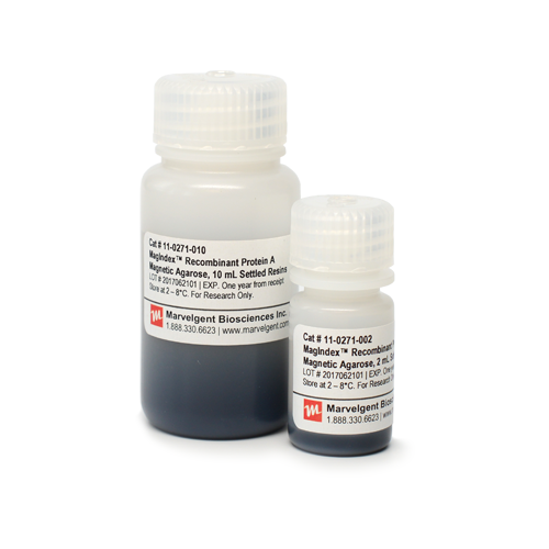 MagINDEX™ rProtein A/G Magnetic Agarose Resin | Marvelgent Biosciences